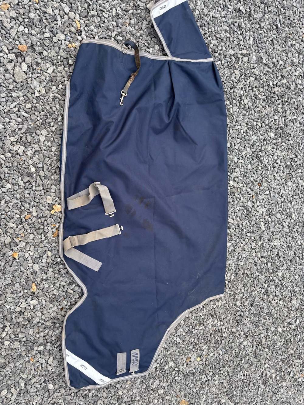 Navy Amigo Bravo 12 Turnout Blanket 100g fill 72”